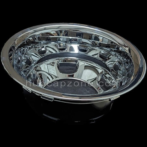 Fits Ram Truck 3500 Rear Wheel Simulator 2020-2024 17" Chrome Hubcap, Dually - Picture 3 of 3