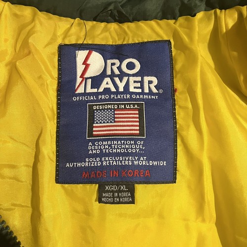 Vintage Green Bay Packers Pro Player Puffer Jacket NFL Football Mens Sz XL Rare - Picture 8 of 12