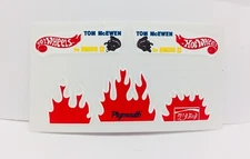 Hot Wheels Redline**NEW**( MONGOOSE II FUNNY CAR) ~1971 VERSION DECAL SET~