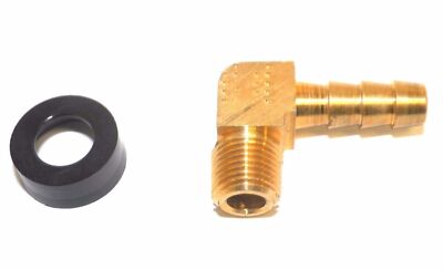 Big A Service Line 3-73124 1/8 Nptf Männlich Gewinde, 0.6cm Schlauch Barb Brass