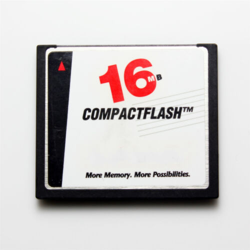 16MB CompactFlash Genuine 16MB CF Card Memory Card, SDCFJ-16 - Foto 1 di 2