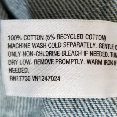 NWT Future Collective Denim Dress Size Medium - Picture 9 of 9