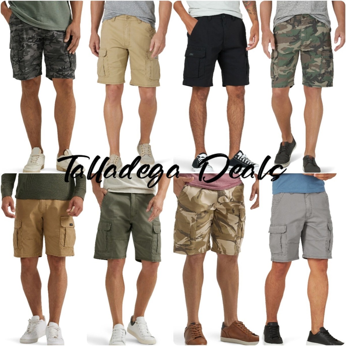 Cargo Pants Wrangler Men's Relaxed Fit Stretch Cargo Short
