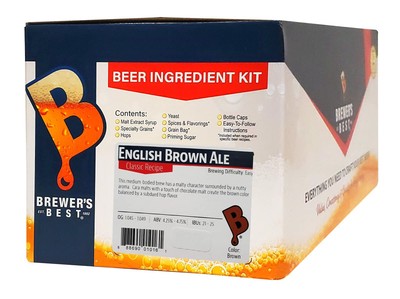 Brown Ale Homebrew Beer Ingredient Kit