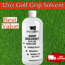 32 oz Golf Grip Tape Activator Solvent for Regripping Golf Clubs MADE IN USA!!