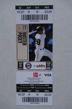 SAN FRANCISCO GIANTS VS MINNESOTA TWINS 6/11/2017 FULL TICKET ~ BUSTER POSEY