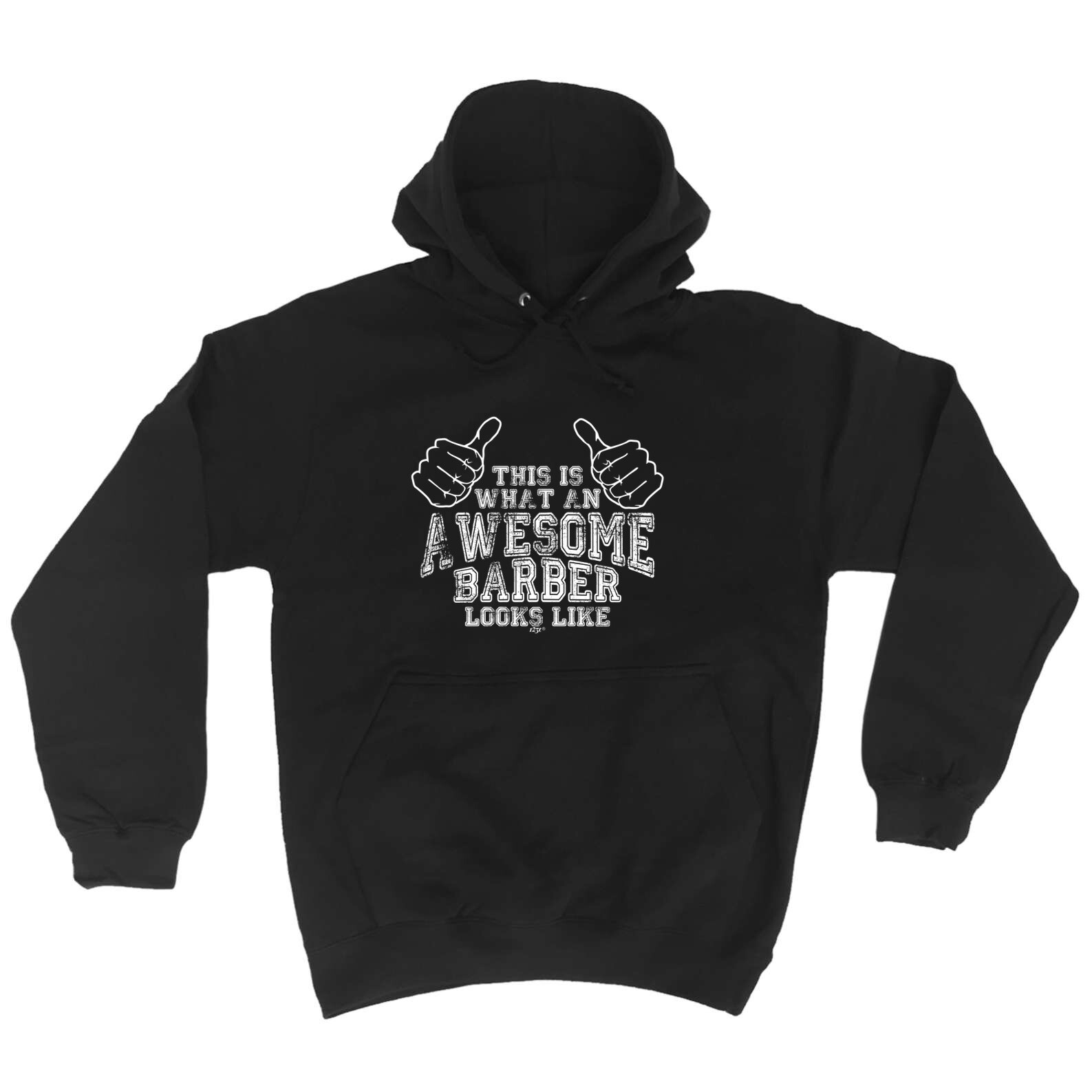 Awesome Barber Novelty Hoodie for Men & Women - Funny Graphic Design
