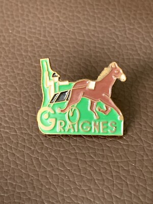 Pin's SPORT - EQUITATION / CHEVAL - Hippodrome d'Auteuil - course