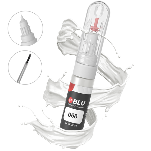 Touch Up Paint Pen 068 White Polar White Piano White for Toyota Car Paint 2in1 BLU - Picture 1 of 3