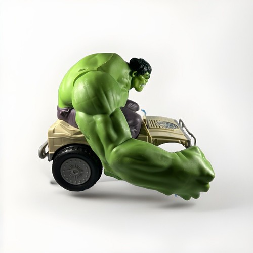 Jakks Marvel Avengers Assemble Incredible Hulk Smash RC Jeep Truck - Picture 6 of 12