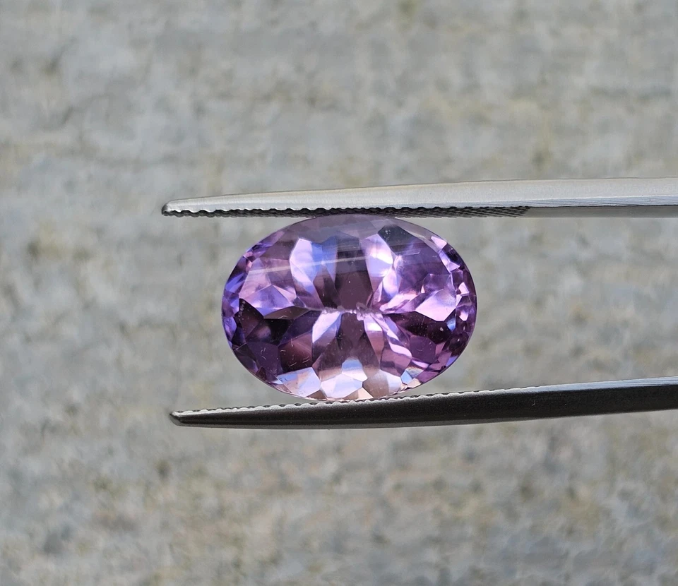 Amethyst Oval Loose Stone Buff Top - Image 2 of 4