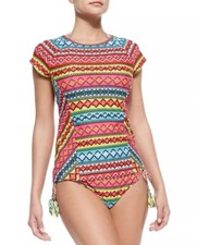 NWT 152 NANETTE LEPORE BAYAMO Sz M Rashguard Sz L Bottom