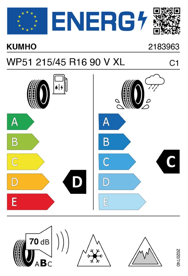 Winterkompletträde rsmart forfour 453 OZ Superturismo GT silber 16´´ Kumho RDKS - Bild 4 von 4