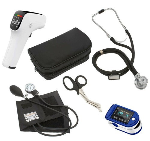 Home/Professional Diagnostic Kit, Infared Thermometer, Pulse Oximeter, and More - 第 1/11 張圖片