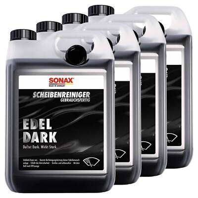 Scheibenreiniger gebrauchsfertig Edeldark 01705000 SONAX 4 X 5 Liter Kanister