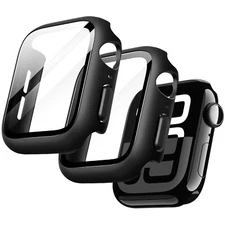 JETech Case with Screen Protector for Apple Watch Series 11/10 42mm, 2 Pack