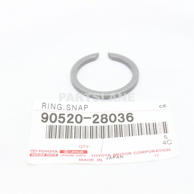 90520-28036 Toyota OEM RING, SHAFT SNAP (FOR FRONT DRIVE