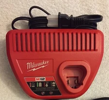 NEW Genuine Milwaukee 48-59-2401 M12 12V Lithium Ion Battery Charger 12 Volt
