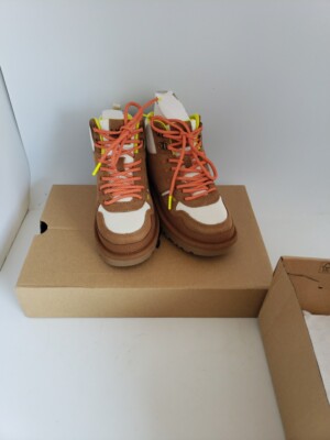 NEW WOMENS CHESTNUT UGG HIGHLAND HI HERITAGE SUEDE SNEAKERS BOOTS