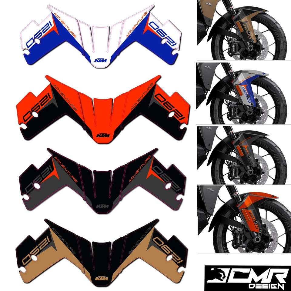 Graphics Sticker Front Fender for Ktm Super Adventure 1290 2021-2022