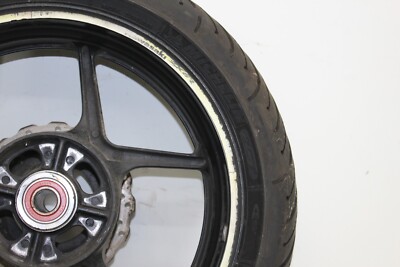 ろば 2007 2008 KAWASAKI NINJA ZX6R ZX-6R OEM REAR BACK TIRE WHEEL