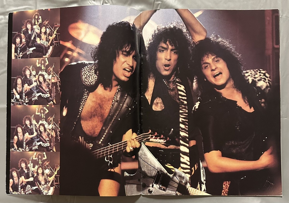KISS ANIMALIZE World Tour 84/85 Tour Book Program Eric Carr Mark