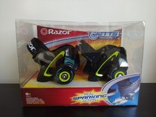NEW 2 Razor Jetts Heel Wheels SPARKING Shoe Fitting Skates Kids Toy Heelys Sport