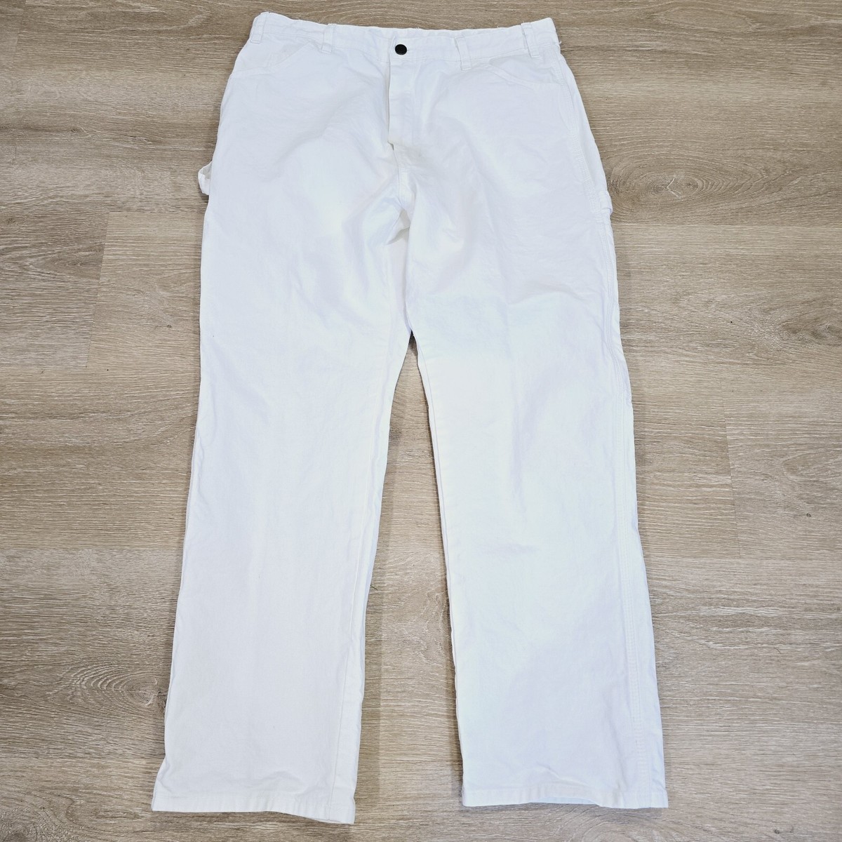 Sherwin Williams by Dickies Mens Painters Pants Solid White