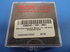 THORLABS CM254-100-M01 - Ø1" GOLD-COATED CONCAVE MIRROR, F = 100.0 MM