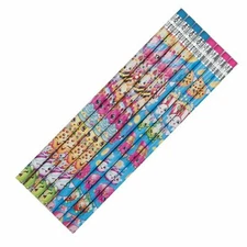 Shopkins Party Supplies Pencils Party Favors 8ct.