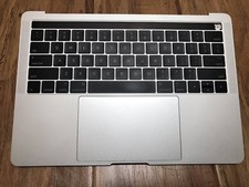 Macbook Pro 13" A1706 2016 Silver Top Case Keyboard Battery A1819 Trackpad A