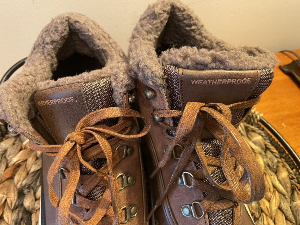 Weatherproof Landon Memory Foam Mens 11 Suede Sneaker Boots  display picture 2