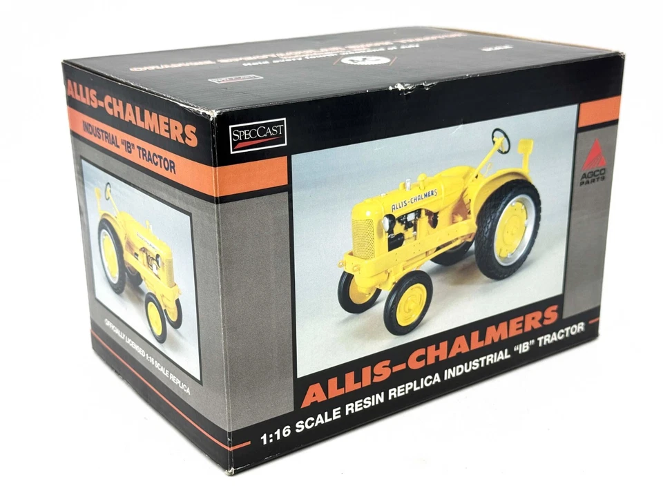 1/16 Allis Chalmers IB Industrial Tractor, Orange Spectacular Show Tractor - Image 2 of 4
