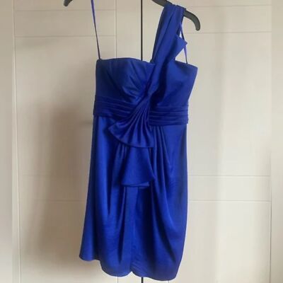 BCBGMAXAZRIA One-Shoulder Cocktail Dress US