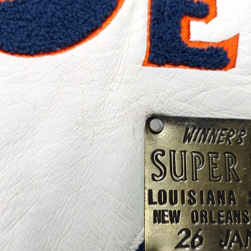 Chaqueta Letterman Chicago Bears Rara Campeones del Mundo de 1980 Fútbol Talla Grande - Imagen 21 de 23