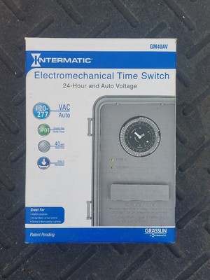 Intermatic Brand GM40AV Electromechanical Time Switch