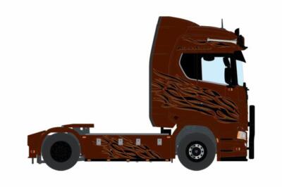 IMC 1:50 LKW Scania CS 20 HD SZM Black Amber