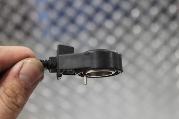 Honda CB900F 919 2002 soporte soporte lateral sensor Foto 3 de 4