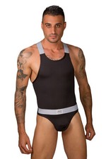 Body stringato uomo EROS VENEZIANI CB102 nero