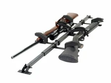 Big Sky SBR-2G Skybar 2-Gun Telescoping Vehicle/Truck Mount Rack, Black Finish