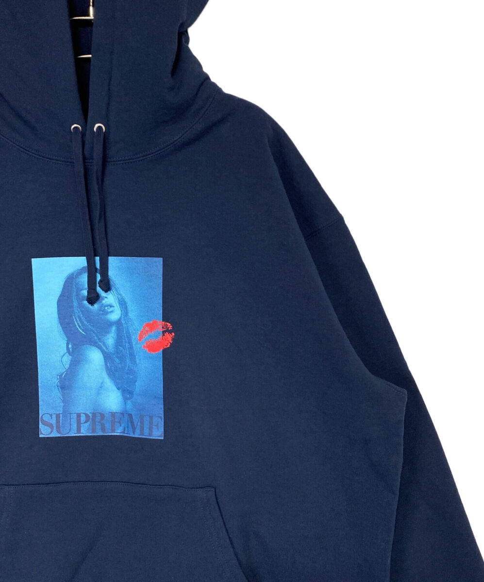 SUPREME × KATE MOSS KateMoss Hooded Sweatshirt Size: XL Navy SUPREME × KATE MOSS KateMoss Hooded Sweatshirt Size: XL Navy
