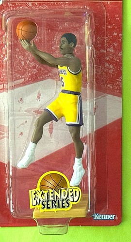 1997 Starting Lineup Extended Eddie Jones Los Angeles Lakers All Star Vintage - Picture 3 of 4
