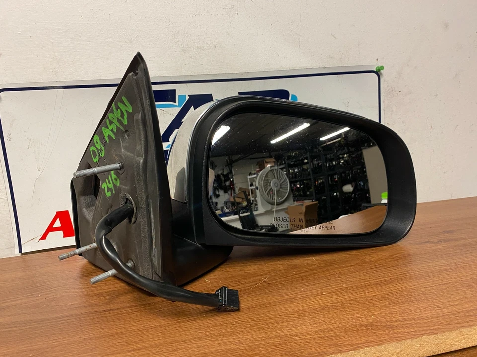 Chrysler Aspen 2008 espejo retrovisor lateral derecho/pasajero térmico #246 Foto 4 de 4