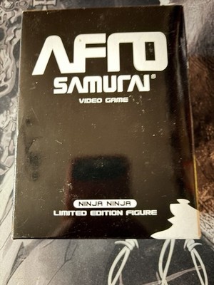 Afro Samurai Ninja Ninja Figure Promo New In Box