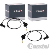 2X JP Group ABS-SENSOR Raddrehzal Hinten Passend FüR Mercedes A-KLASSE Vaneo