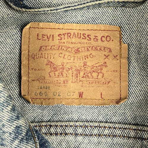 Levi’s Denim Jacket Made in Australia Size L 90s Type III Style VGC Vintage - Picture 3 of 23