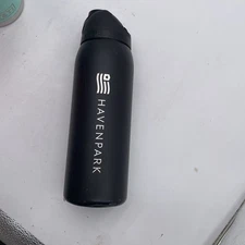 OWALA 40 OUNCE OZ TUMBER WATER BOTTLE Very Dark Black Free Sip HAS Wear ENGRAVED