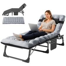 SLSY Adults Portable Sleeping Bed for Camp Office Use Outdoor Cot Traveling Bed