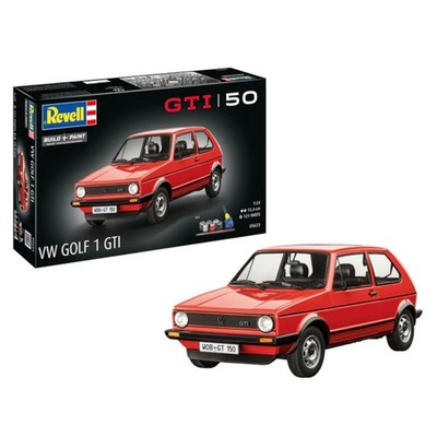 Revell Volkwagen Golf 1 GTI 50 Jahre Geschenkset Hot Hatch VW 05623