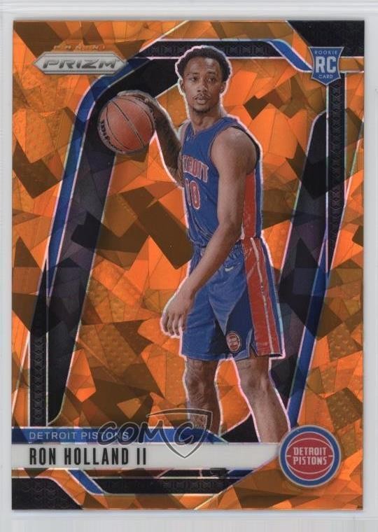 2024-25 Panini Prizm Orange Ice Prizm Ron Holland II #269 1j59